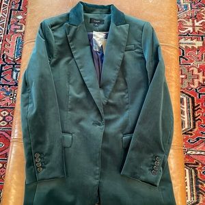 J Crew Velvet Blazer